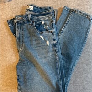 Abercrombie Super Skinny Ankle High Rise Jeans